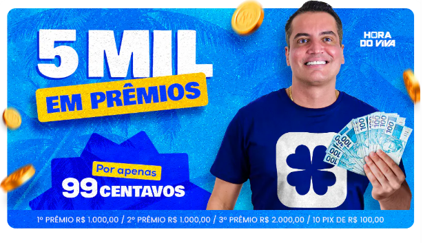 Sorteio de R$ 5 Mil